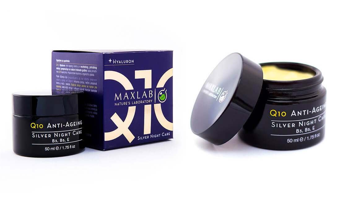 Fotografiranje izdelkov - Maxlab Q10 krema za kožo - Sanomar